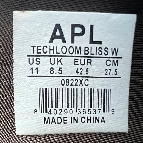 NEW APL Techloom Bliss Women's Size 11 Brown White Running Shoe Sneakers apl New - Picture 7 of 8